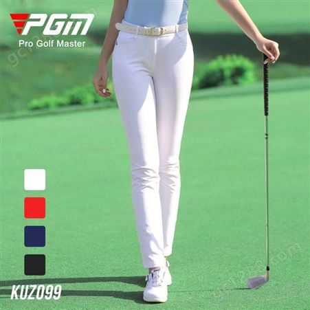 PGM高尔夫裤子女春夏季golf球裤修身显瘦长裤弹力长裤运动女裤